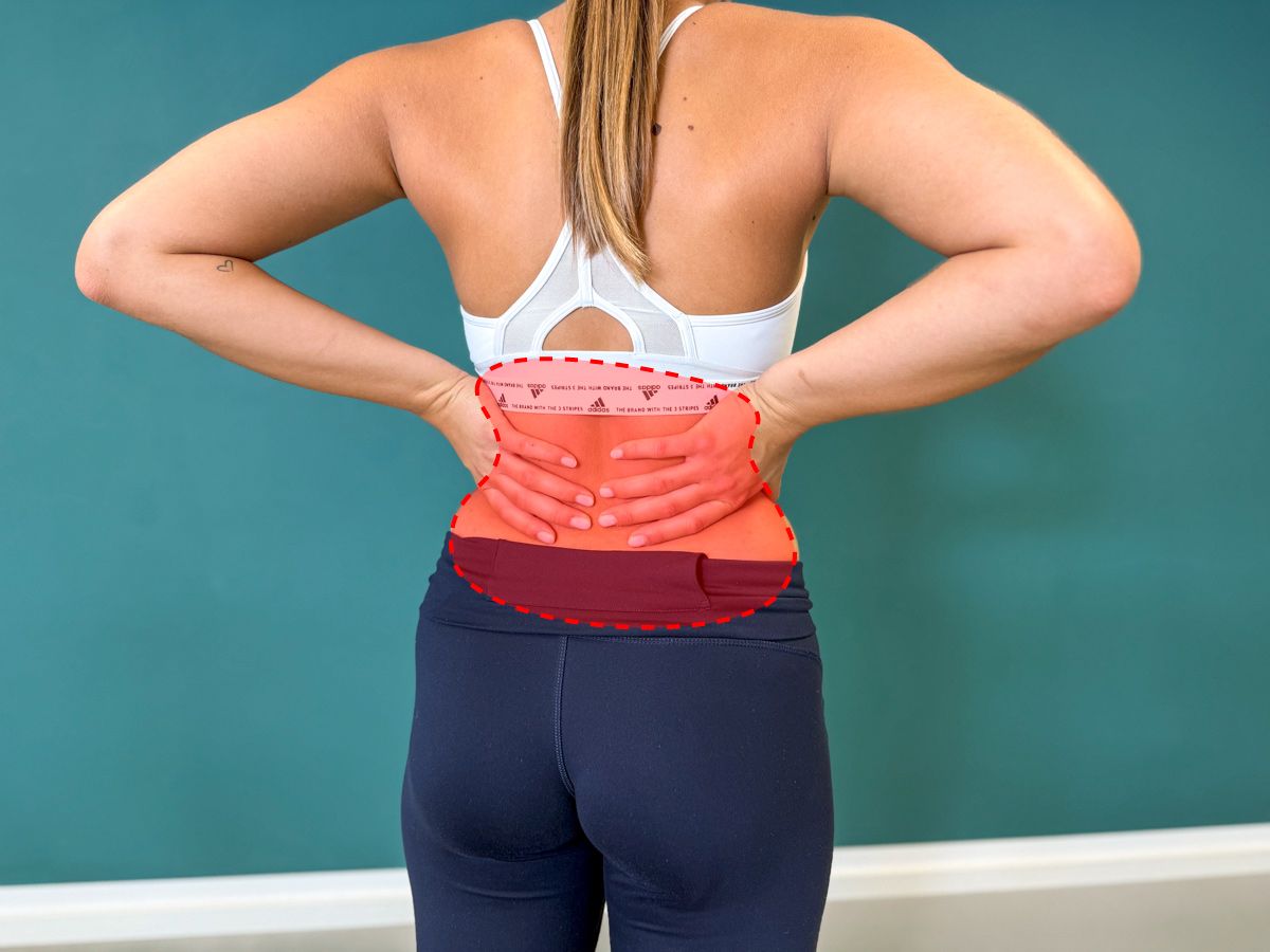 Bilddarstellung zum Thema Lendenwirbelschmerzen und wie man diese effektiv behandeln kann