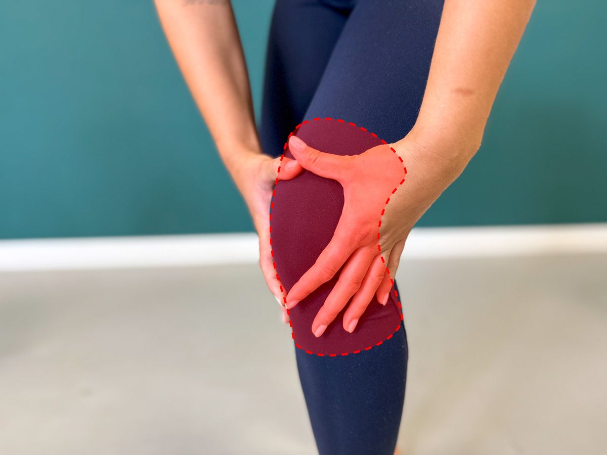Bilddarstellung zum Thema Knieschmerzen und wie man diese effektiv behandeln kann
